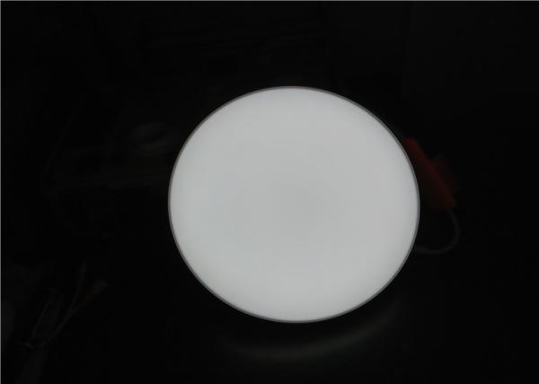 Frameless Punch Stamp Aluminium Round Surface Panel Lights 3000-8000K