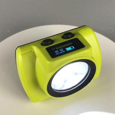 25000lux Underground Cordless Cap Lamp 348lum Anti Explosion Mining Lantern