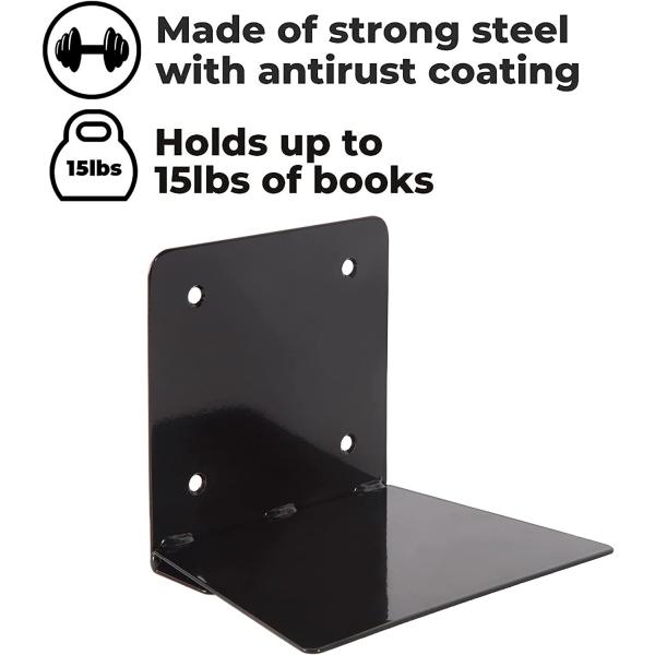 Триугольный бракетный книжный организатор для установки на стену, стола и хранения книг