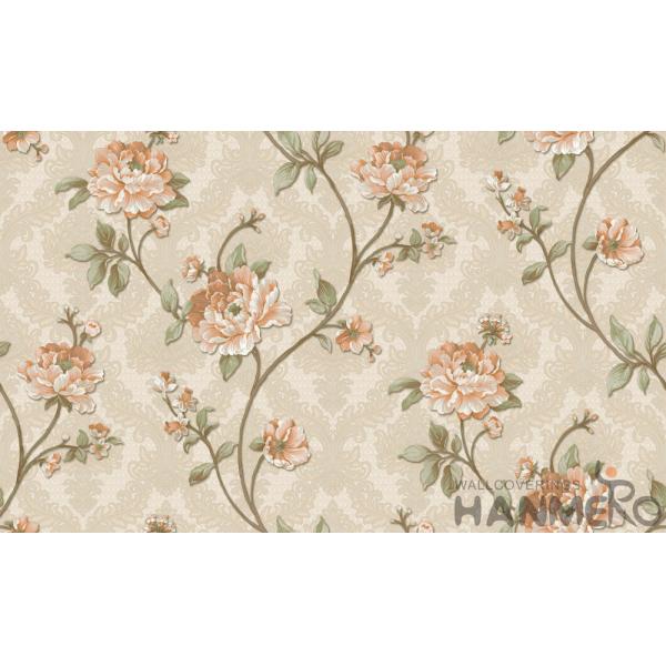 Newest Fancy Floral Design Wallcovering 1.06M Korea Wallpaper Hotel Wall Decor Hot Selling