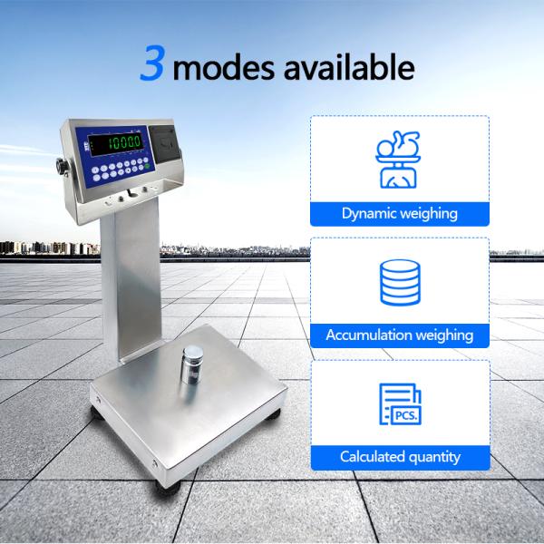 1 Advanced A8SP printing small platform scale square vertical bar 22cm*28cm 3kg capacity