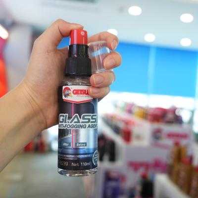 GETSUN Super Concentrated Anti-Fog Spray with Professional Natural Formula for Multi-Surface Compatibility on Car Windshields and Glass
