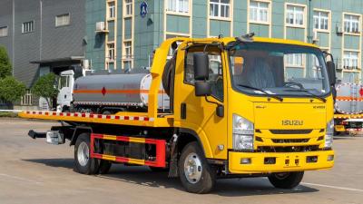 ISUZU KV100 4X2 Flatbed Rollback Towing Wrecker Tow Truck