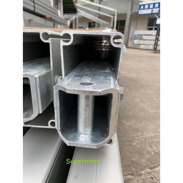 White Waterproof Industrial Aluminum Frame Tent For Storage Warehouse