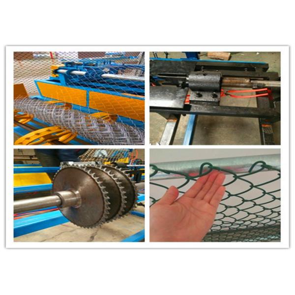 3M Width Chain Link Machine / Chain Wire Machine Serve Motor Large Capacity