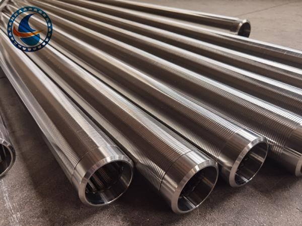 Continuous Slot Wedge Wire Screen Cylinders For Oil Well