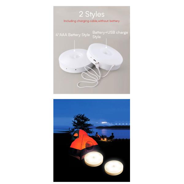 Wireless LED Battery Powered Kitchen Cabinet  Motion sensor Night Light