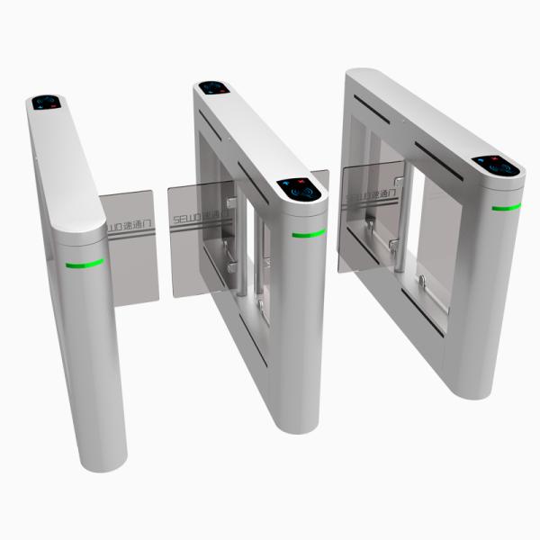 Indoor/Outdoor Access Control Security Turnstile Gate with Card Reader and RS232/485 Communication Featuring Esd Protection