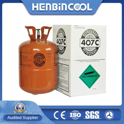 Colorless 11.3kg R407c Refrigerant Gas Can Refrigerant Gas 407c