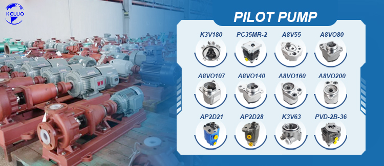 Axial Piston Main Pump Kawasaki K5V160 K5V160DTH-OE Tandem Type Double Pump