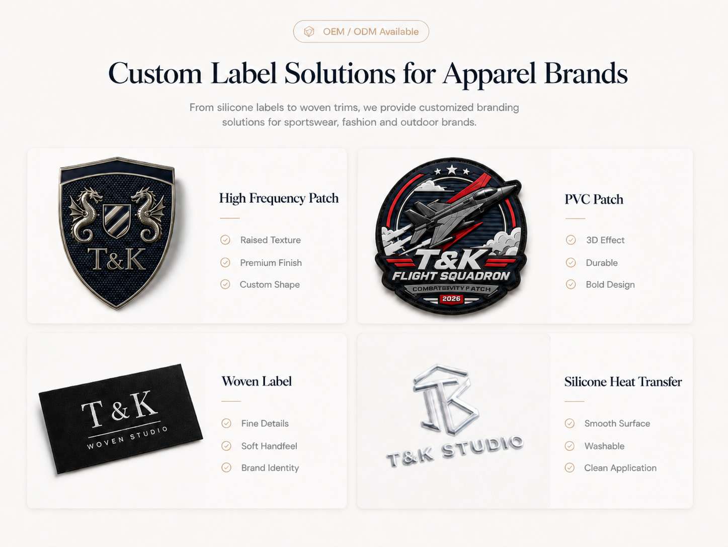Custom Irregular Shape Heat Press Leather-Look Clothing Patches with Embossed Logo for Jackets Denim Hats Bags and Apparel Branding