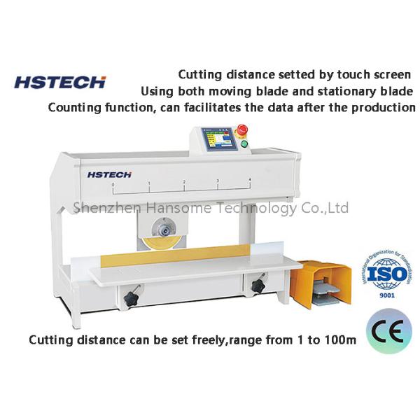 Econômico corte rapidamente independentemente da quantidade Blade Moving V-Cut PCB Separador