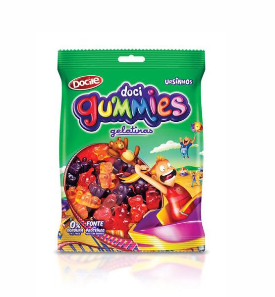 Reclosable Strong Sealing Custom Printed Stand up Plastic Zip lock Bags Gummies Candies Bag For Packing