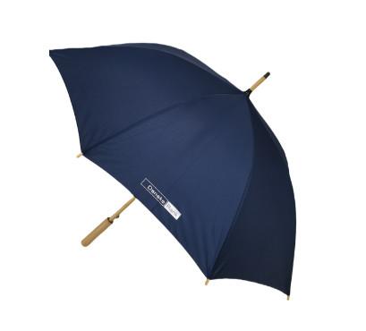 Proteção Ambiental Super Leve Guarda-chuva de Madeira Fibra de vidro costelas Auto-abrir 23 polegadas 8 painéis