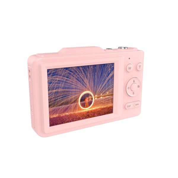 Retro Digital Camera 4K for Travel 2.8 IPS Screen 16X Digital Zoom Anti-shake Vlogging Mini Digital Cameras