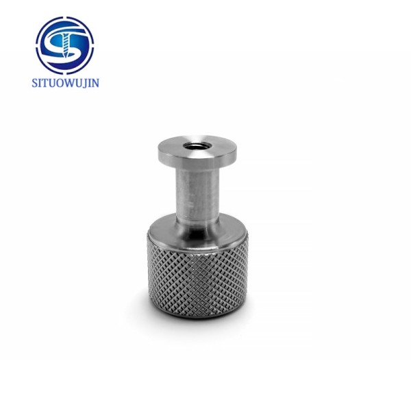 CNC Knurled Large Head Insert Nut, Precision Molding Embedded Fastener