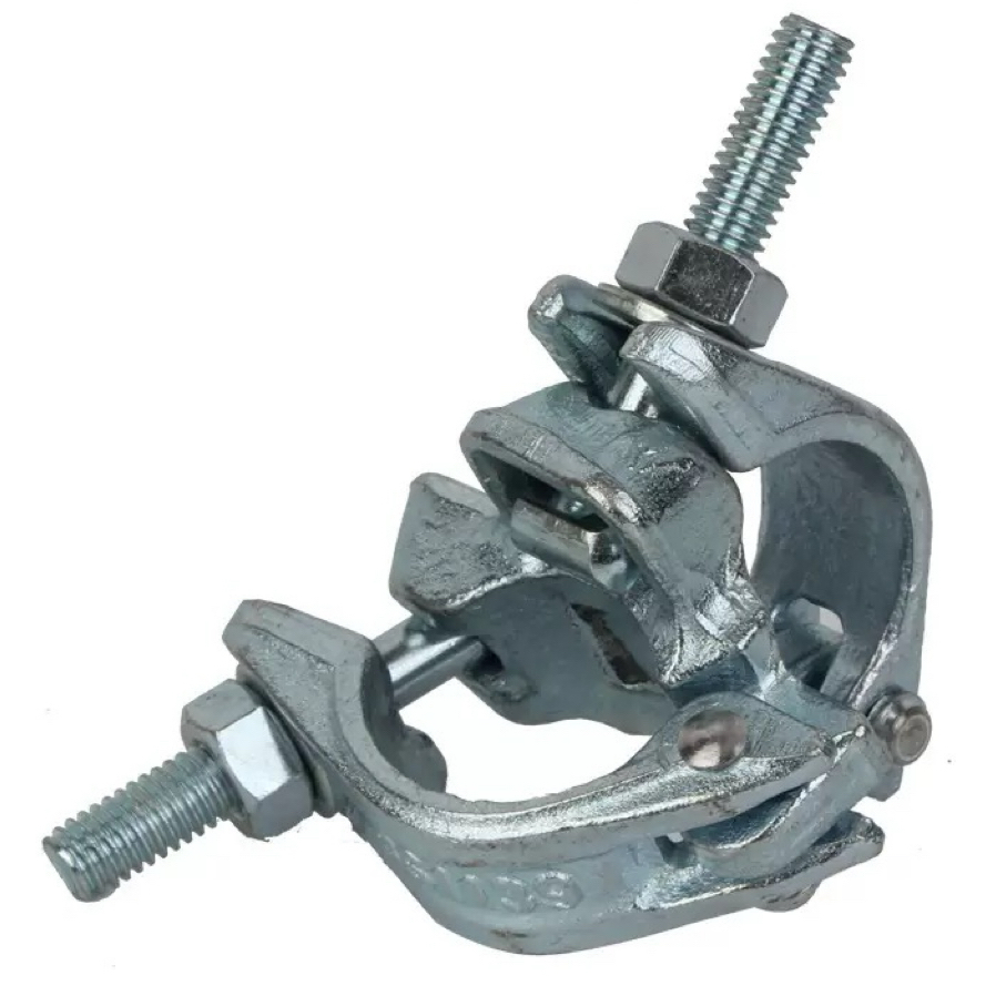 EN74 BS1139 Steel galvanized forged pressed cast iron type swivel coupler clamp 