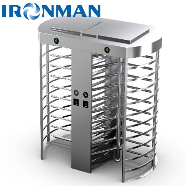 全身長電子ターンスタイルゲート アクセス制御 35 人/分 通過速度