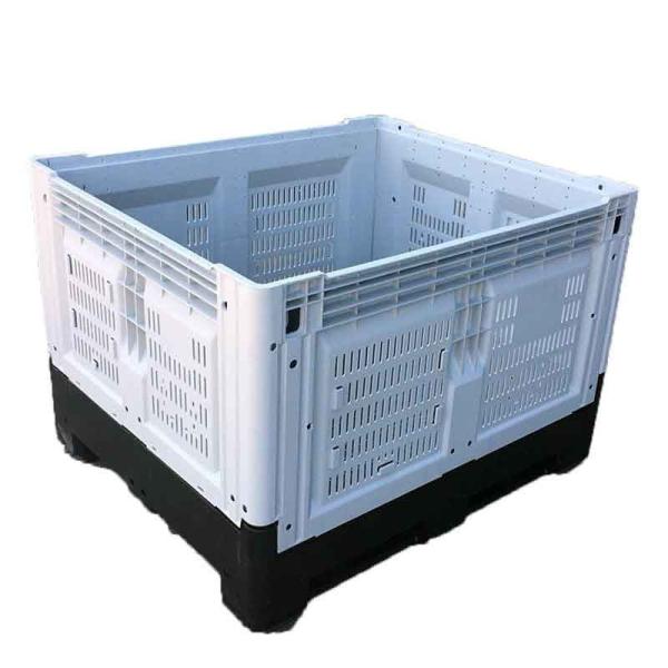Large Bulk stacking plastic palle boxes used plastic pallet bins and container