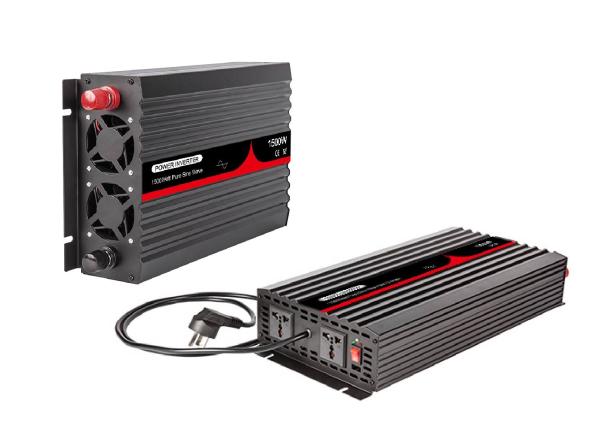 High Frequency 300W Pure Sine Wave Inverter For Car Aluminium Alloy Material