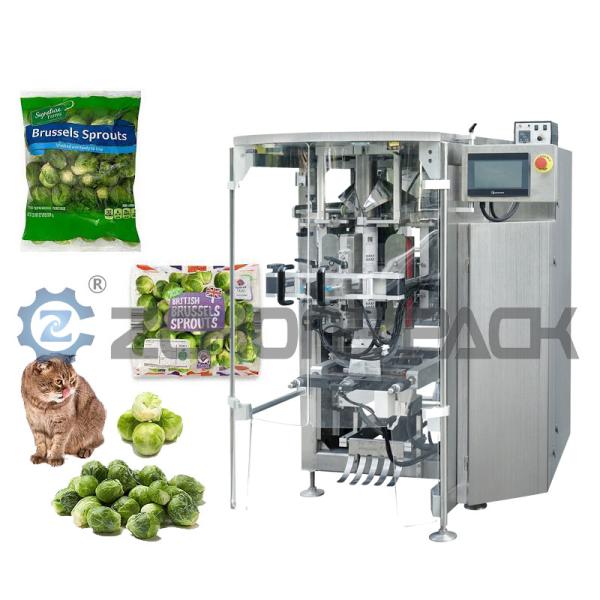 Batata vegetal vertical da máquina de empacotamento do saco do descanso do filme de rolo sobre o equipamento de empacotamento da parede