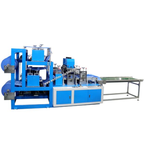 Disposable Protective Surgical Non Woven Boot Cover Machine With Double Elastic