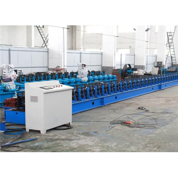 Galvanized Steel Automatic Roll Forming Machine 6-15m/Min Flying Welding