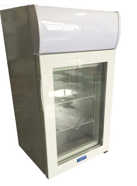 50L hot sale digital control counter top glass door ice cream commercial portable fridge freezer SD50B