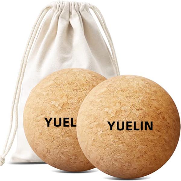 массаж шарика пробочки ролика 50mm портативный для тренировки йоги