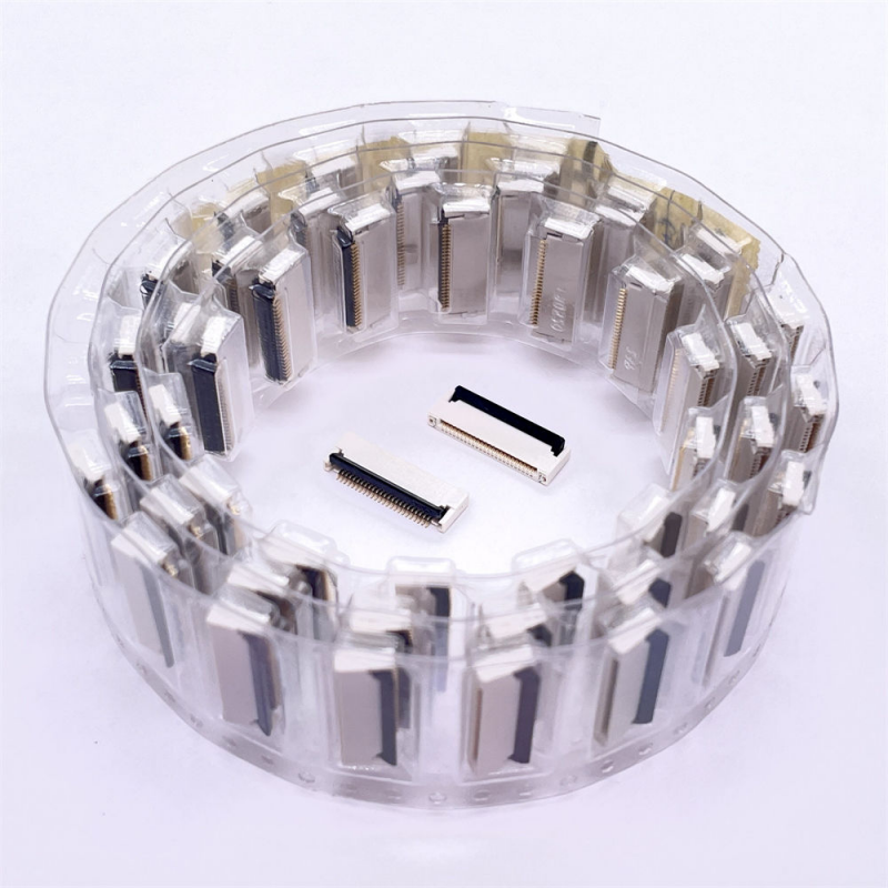 0.5mmPitch H2.0mm Flexible Flat Cable Assembly Dual Contact Type FFC FPC Connector