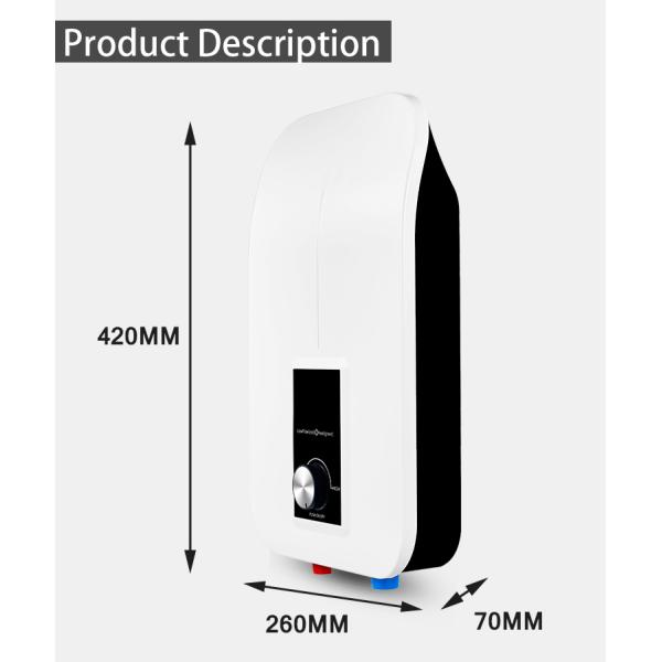 220V Electromagnetic Induction Water Heater 5500W Bathroom Sink Water Heater