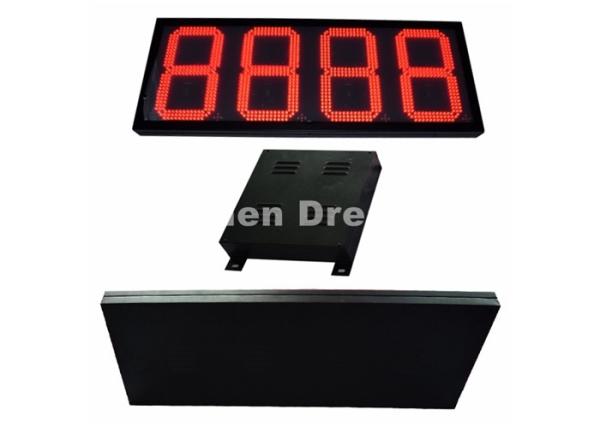 8888 Outdoor LED Signs for Gas Station with Red 12 Size Meanwell Power Supply