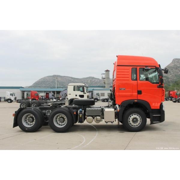 Used HOWO TX7 4*2 6*4 430HP CHG LNG Truck Head with Air Suspension Driver's Seat