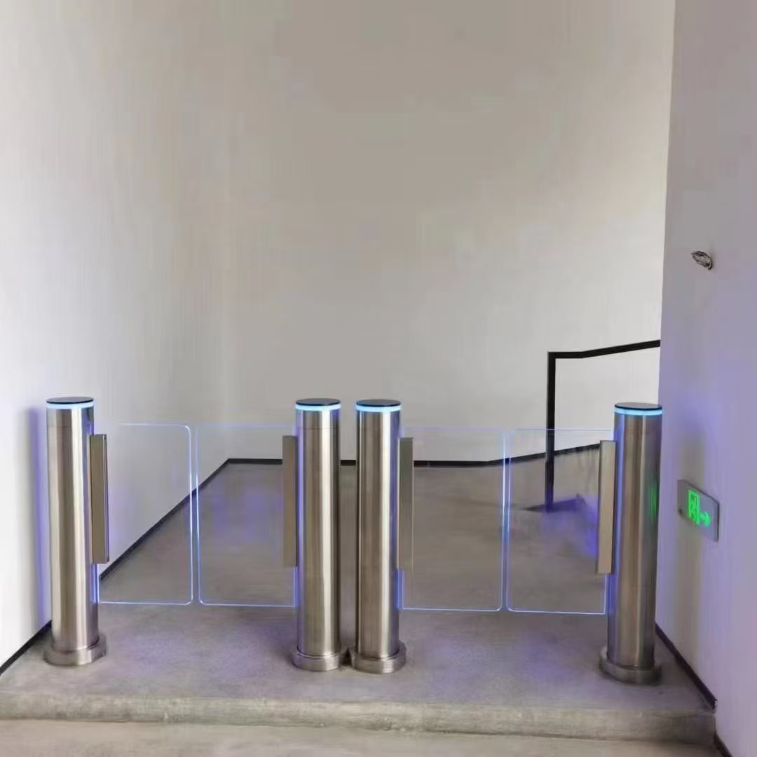 Full Height Swing Barrier Gate High Security For Airport School Gym