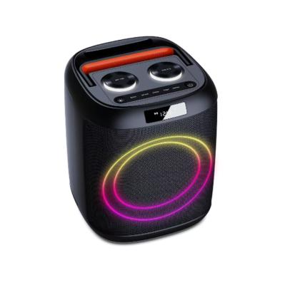30W Bluetooth 5.4 Party Speaker, 8 Bass, AUX/TF/USB Playback