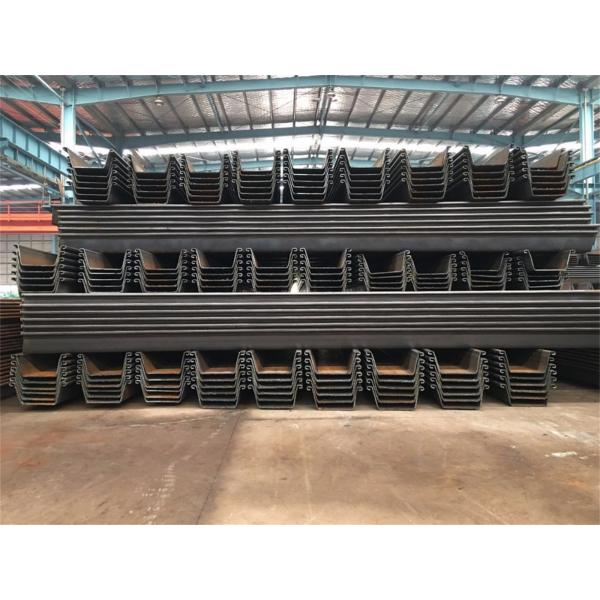 UPVC Steel Z Type Sheet Pile 457MM Width Easy Handling