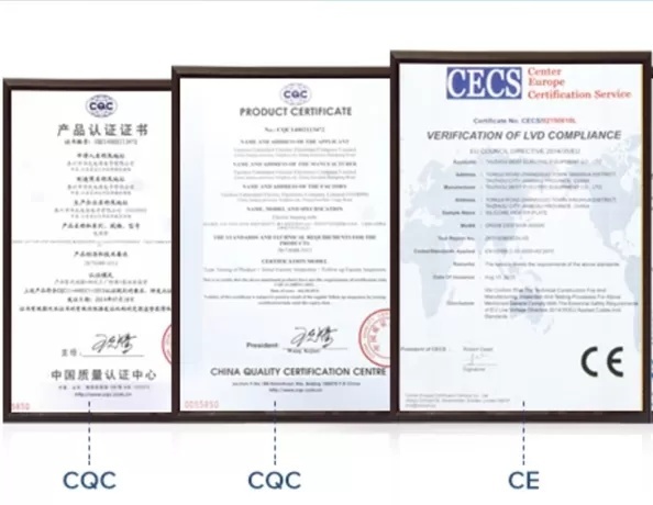 Shenzhen Jinyihe Technology Co., Ltd. Сертификации