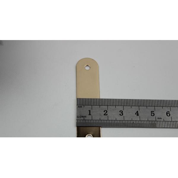 Ladies shoe accessories light gold iron metal shoes buckles parts