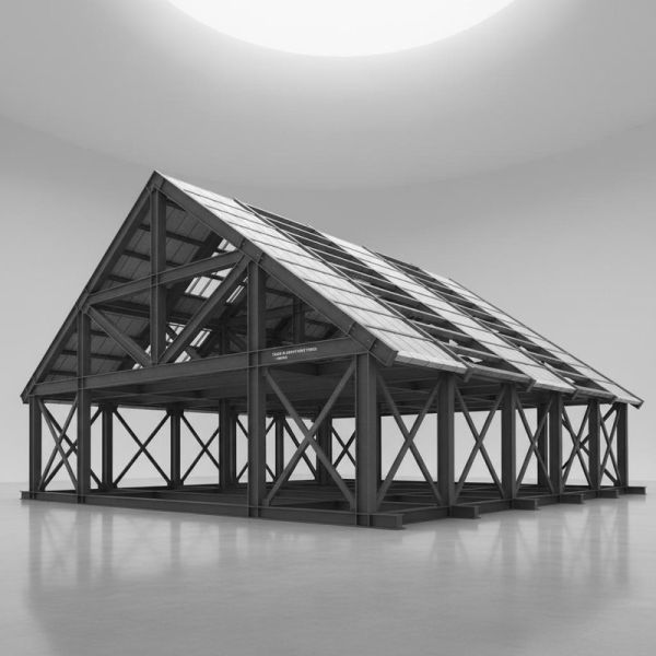 Customizable Heavy Duty Truss with 30% Roof Pitch and Class A Fireproof Rating for Large Scale Buildings