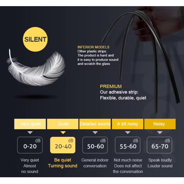 Aftermarket Honda Car Wiper Parts Rubber Silicone Blade Hybrid Customized