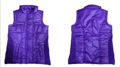 Apparel Fashion girl's padding vests stock PG-113257 (girl's  jackets,coats,tops)
