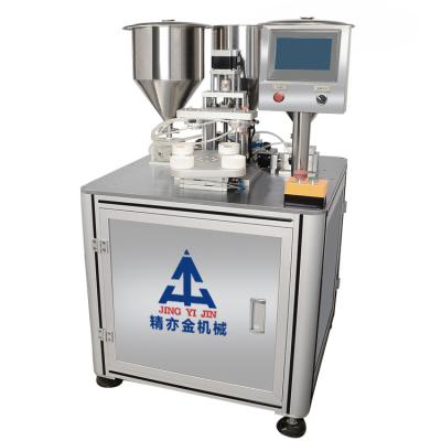 Quantitative Injection Method of Three colors Air Cushion BB cream Filling Machine SUS304 1020Pcs/h