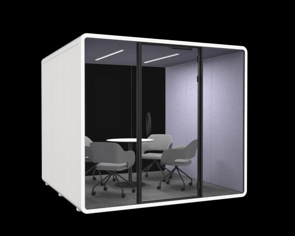Sala insonorizada de transmisión directa