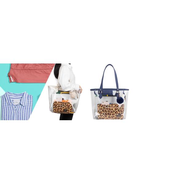 Hologram Clear Bag, Great For Sports Games, Work, Security Travel, Stadium Venues Or Concert