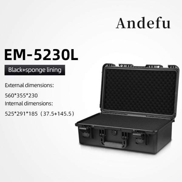 EM-5230L Industrial Tool Storage Case IP67 Waterproof