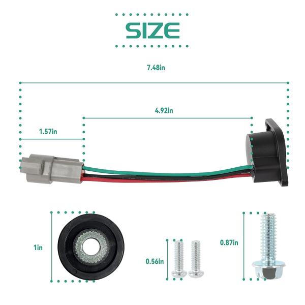 Sensor de alta velocidade do ímã do Q.I. superior do carrinho de golfe para o precedente do DS do carro do clube