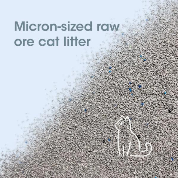 Grey Ore Cat Litter OEM ODM Dustless Cat Litter Sustainable