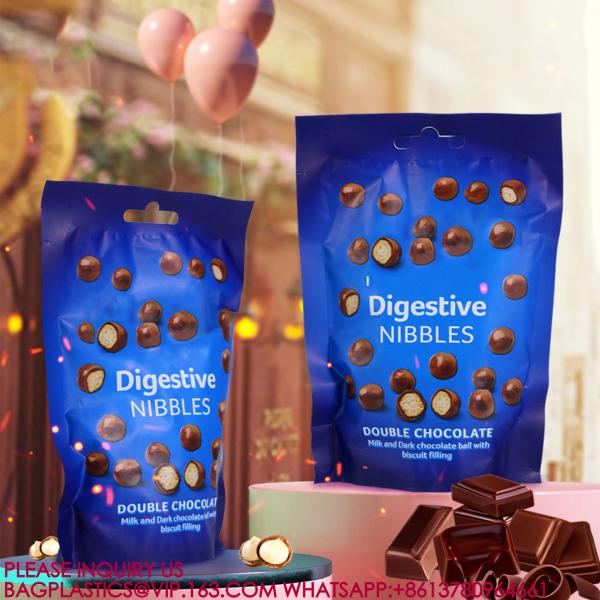 Stand-Up Pouch Nuts Tea Dried Fruit Sealed Packaging Bag Plastic Packaging Zipper Bags