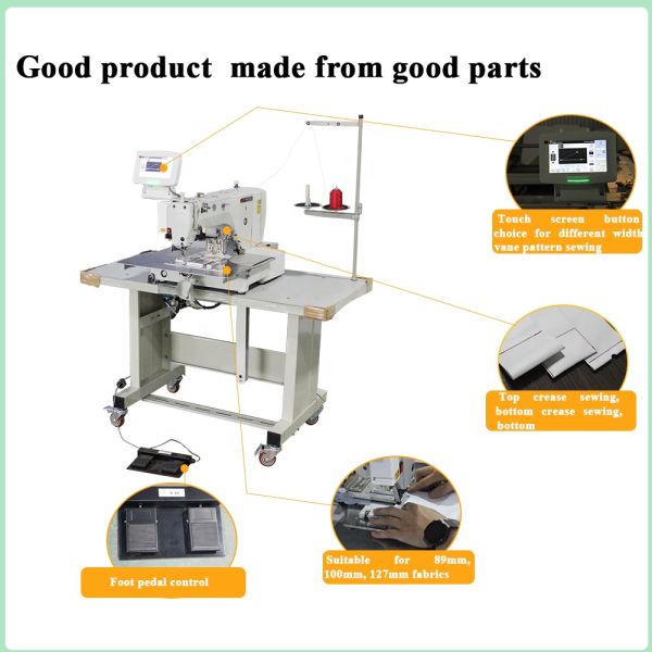 All Fabric Suitable Vertical Sewing Machine Curtain Blinds Drapery