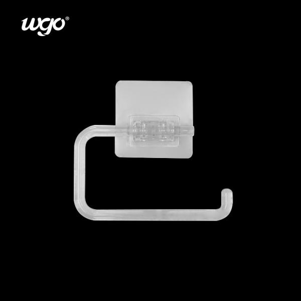 Installation du support de rouleau de papier toilette de salle de bain autoadh